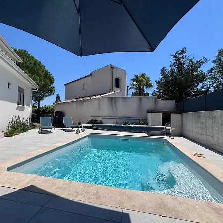 Willa Charmante Avec Piscine Teyran